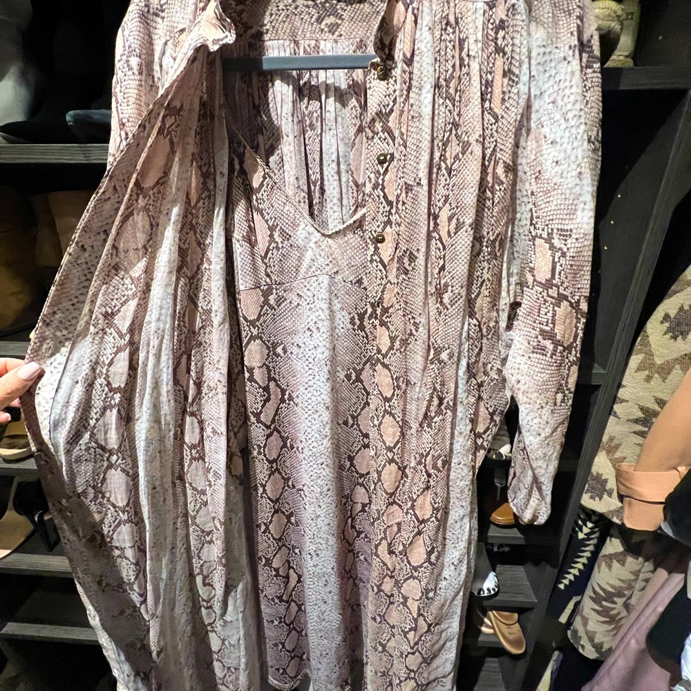 Zimmermann BELLITUDE LONG SHIRT DRESS Never worn. Size 0